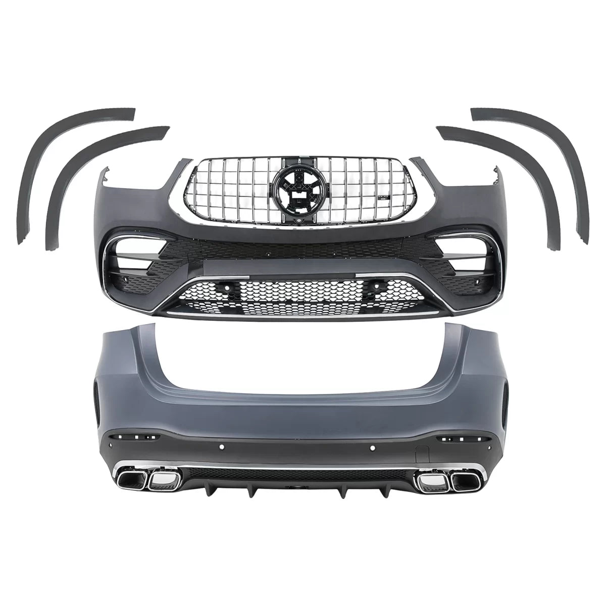 Body Kit Completo Paraurti Sportivi per Mercedes GLE SUV W167 2019-up GLE 63s