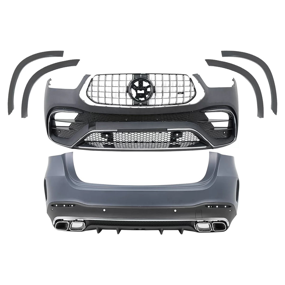 Body Kit Completo Paraurti Sportivi per Mercedes GLE SUV W167 2019-up GLE 63s