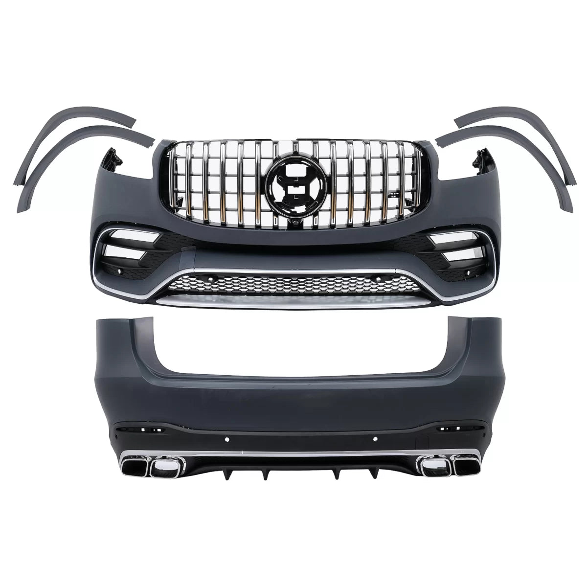 Kit Paraurti Completo Anteriore Posteriore per Mercedes GLS X167 2019-2023
