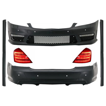 Body Kit Completo Paraurti Laterali Minigonne per Mercedes Classe S W221