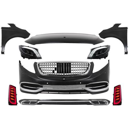 Body Kit Completo Anteriore e Posteriore per Mercedes Classe V Vito W639