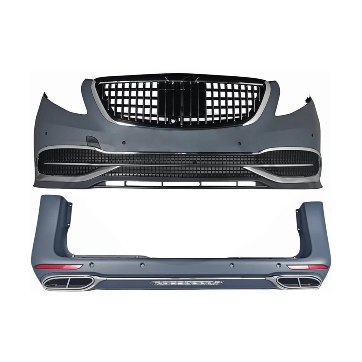 Body Kit Completo Anteriore Posteriore per Mercedes Classe V W447 2014-2019