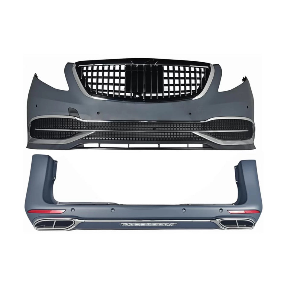 Body Kit Completo Anteriore Posteriore per Mercedes Classe V W447 2014-2019