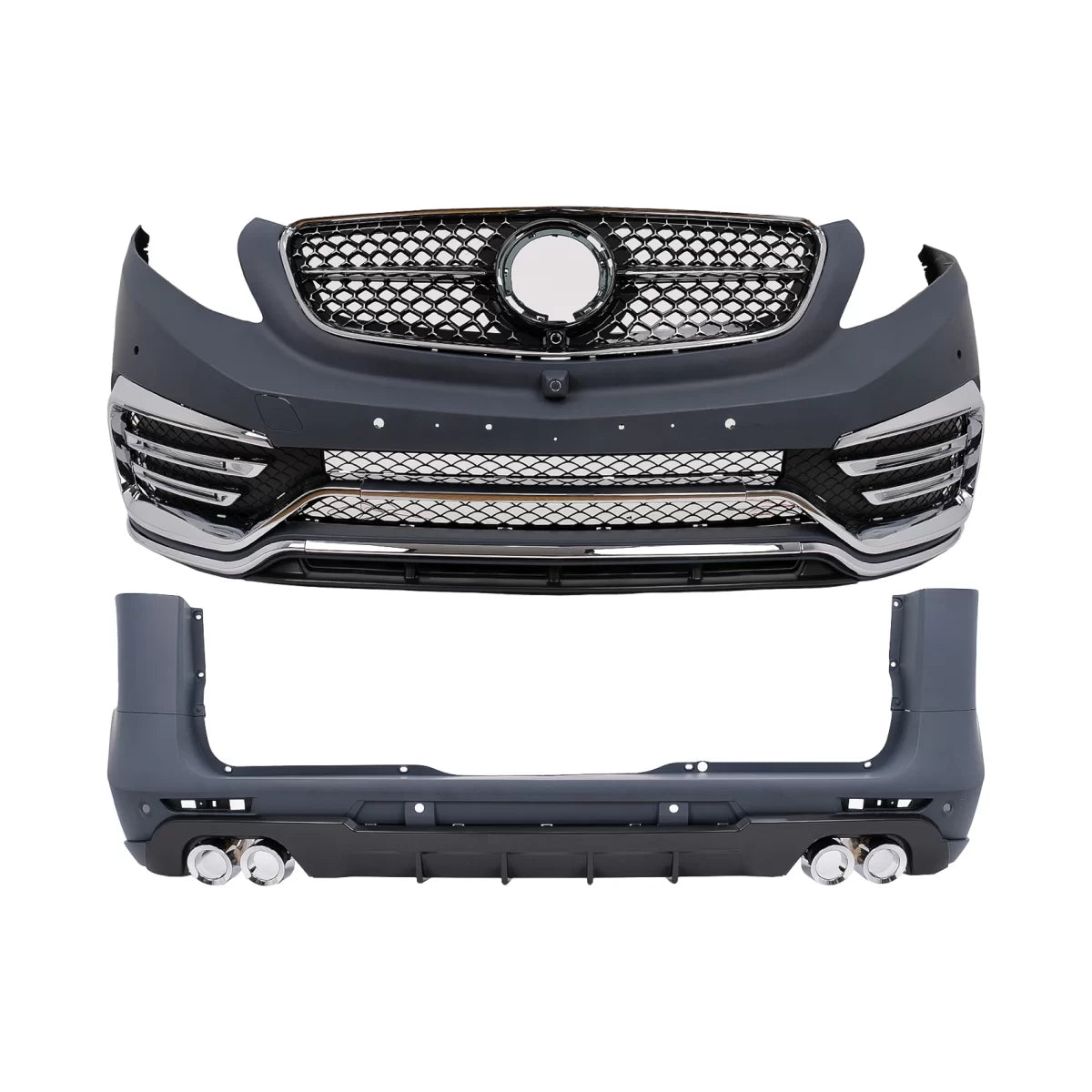 Body Kit Completo Paraurti Sportivi per Mercedes Classe V W447 2014-2019