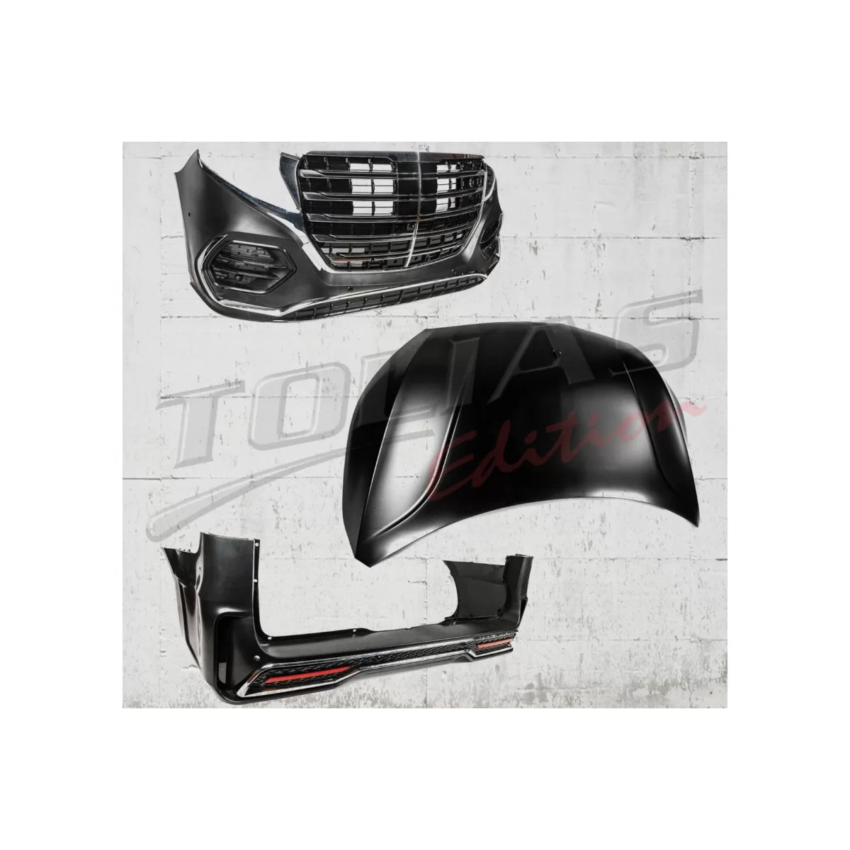 Body Kit Completo Paraurti Sportivi per Mercedes Classe V W447 Vito 2014