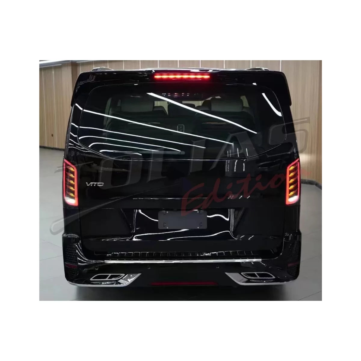 Kit Paraurti Completo con Griglia Dragon per Mercedes Classe V W447 W448 2014+