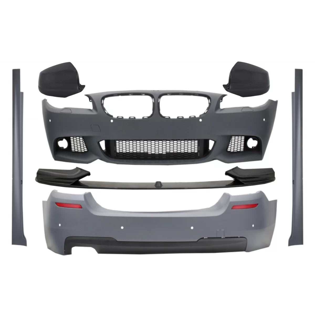 Kit Carrozzeria Completo con Spoiler Posteriore e Copri Specchietti Carbonio