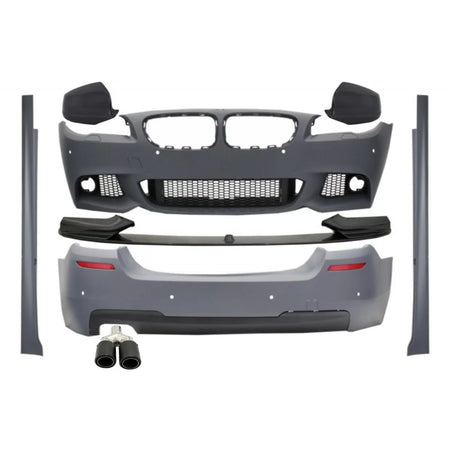 Body Kit Completo con Spoiler Posteriore e Copri Specchietti Carbonio Opaco