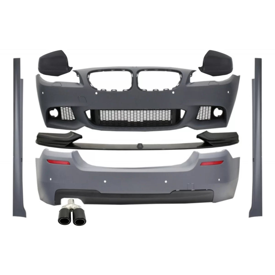 Body Kit Completo con Spoiler Posteriore e Copri Specchietti Carbonio Opaco