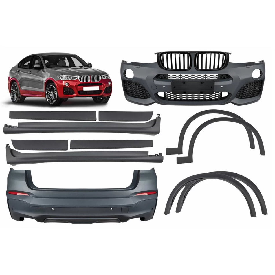 Kit Carrozzeria Completo M-technik per BMW X4 F26 2014-2018