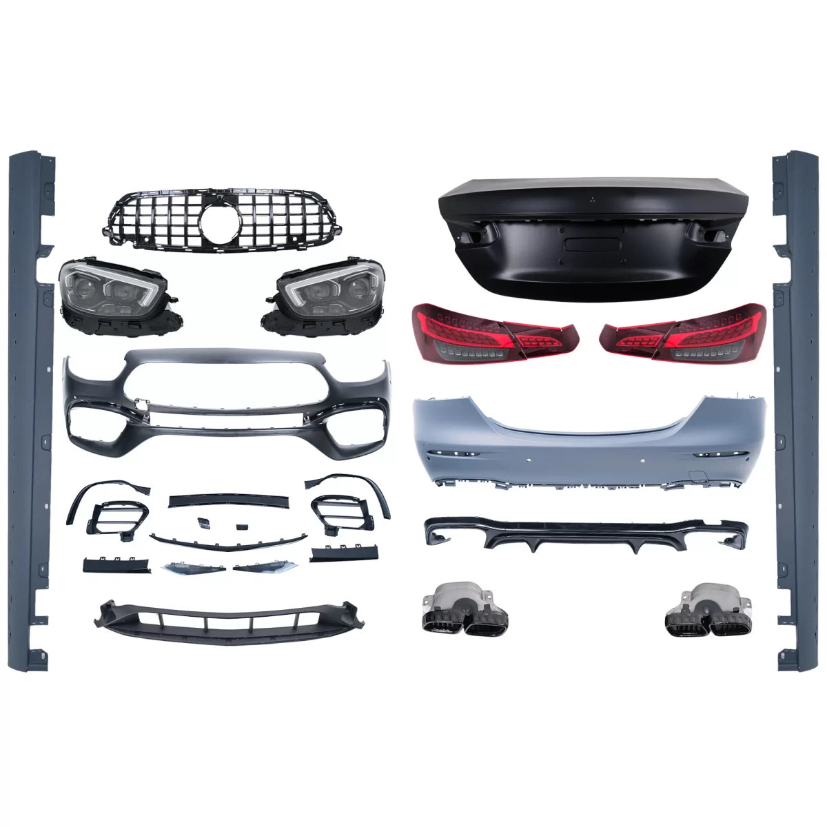 Kit Carrozzeria Completo Facelift E63S Design per Mercedes Classe E W213
