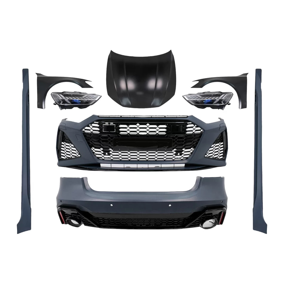 Kit Carrozzeria Completo Wide Body per Audi A7 4G 2010-2014 RS Design