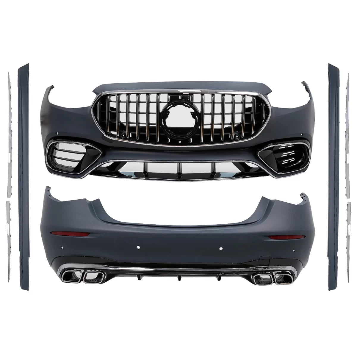Body Kit Conversione Paraurti Sportivi per Mercedes Classe S W223 Berlina