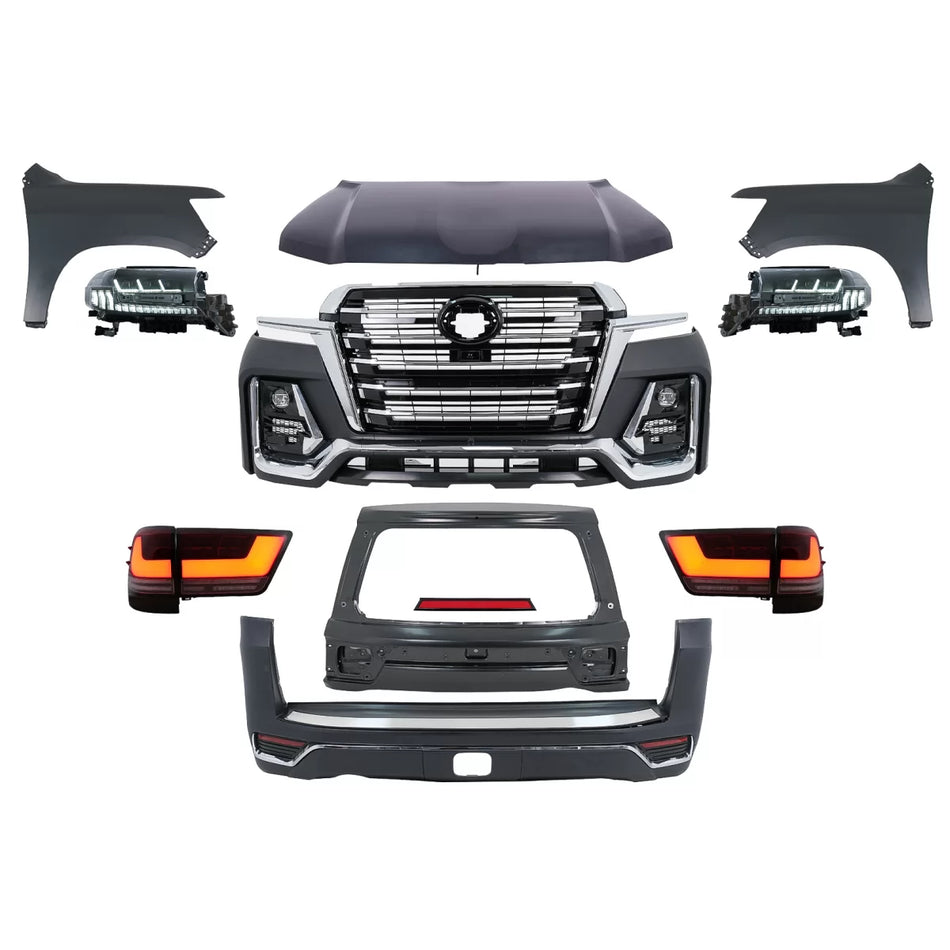 Body Kit Anteriore Retrofit Design 2022 per Toyota Land Cruiser J200 2008-2015