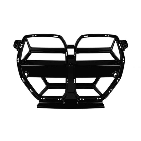 Griglie Anteriori Tipo Cs con Stecche Singole Nero Lucido per BMW M4 G82