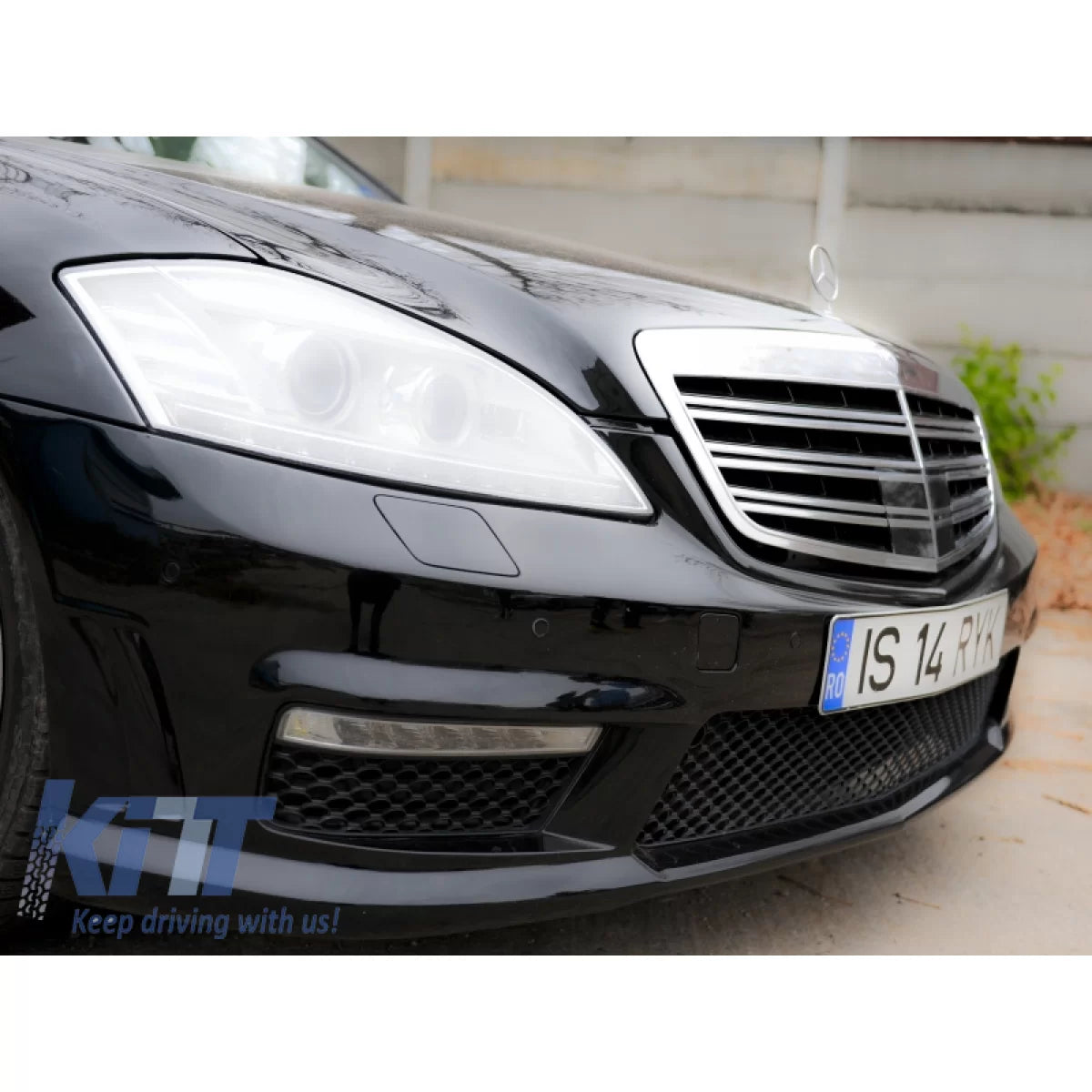 Luci Diurne LED Anteriori Destre per Mercedes Classe S W221 2010-2013
