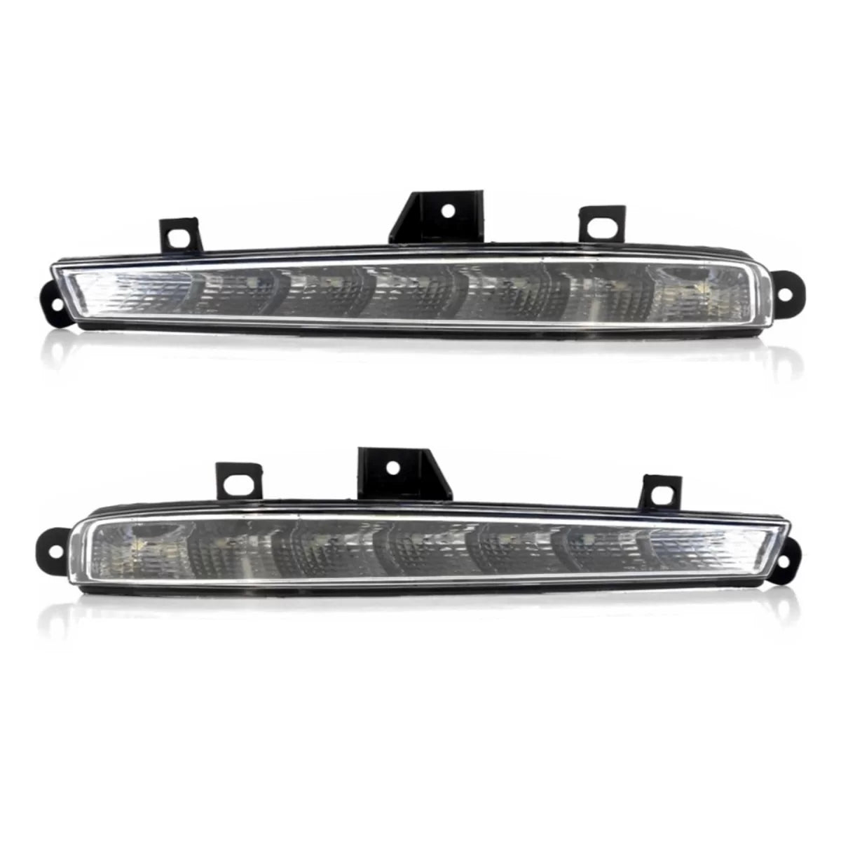Luci Diurne LED Anteriori Sinistra Destra per Mercedes Classe S W221 2010-2013