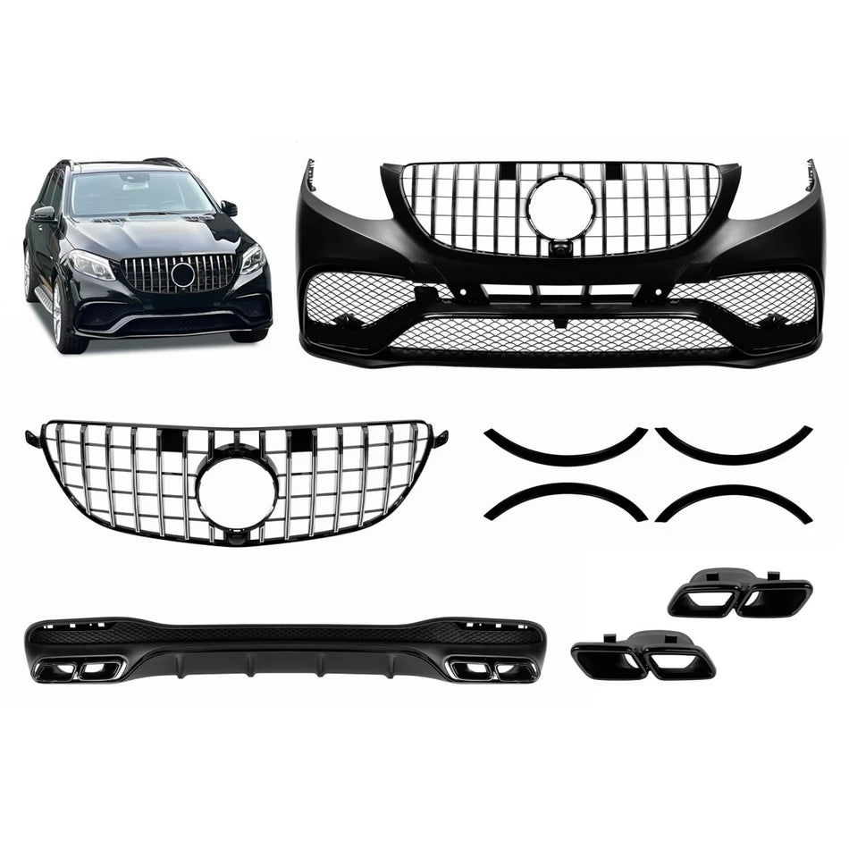 Body Kit Stile GLE63 per Mercedes GLE W166 2015-2019
