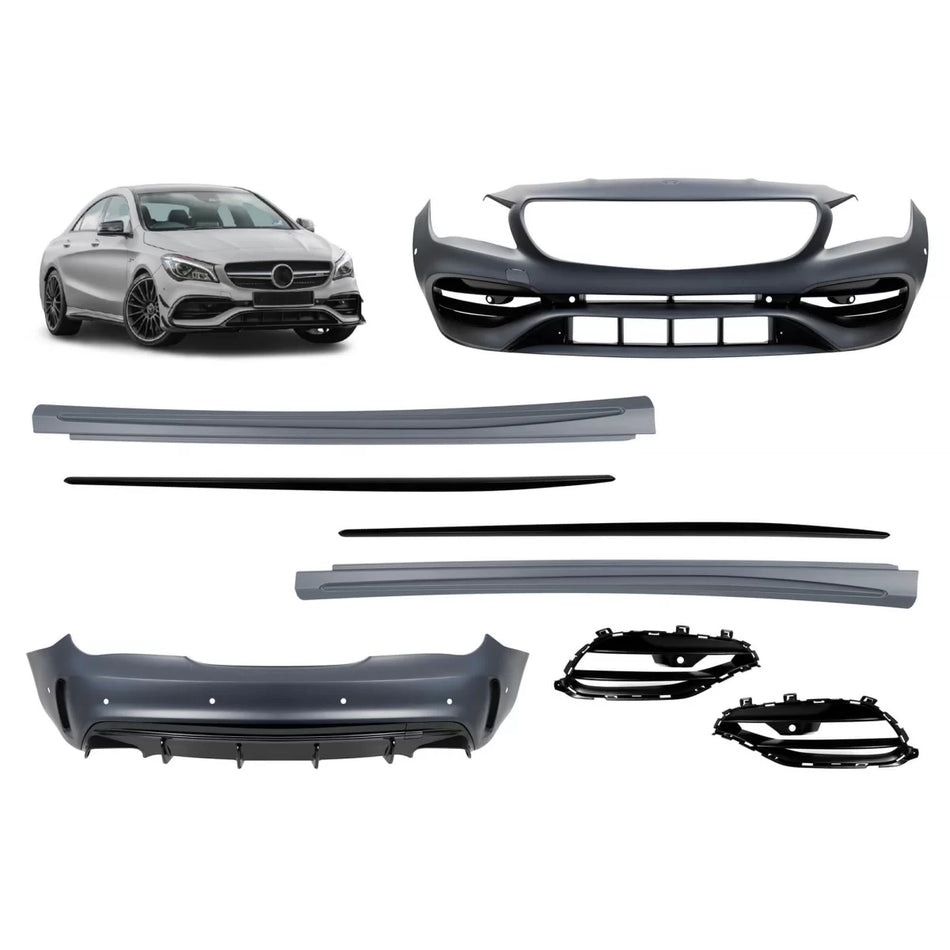 Pacchetto Design Paraurti Sportivo per Mercedes CLA C117 2016-2018