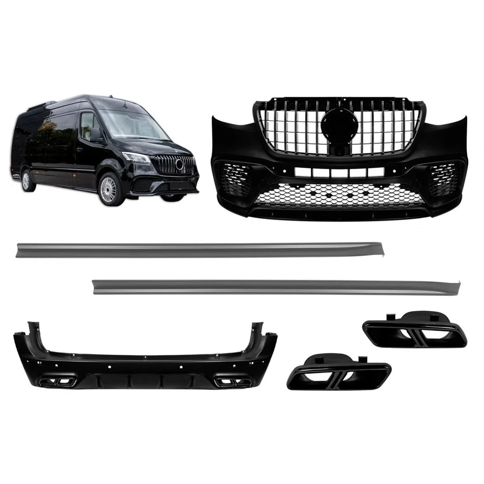 Pacchetto Design a per Paraurti Sportivo per Mercedes Sprinter W907 dal 2018