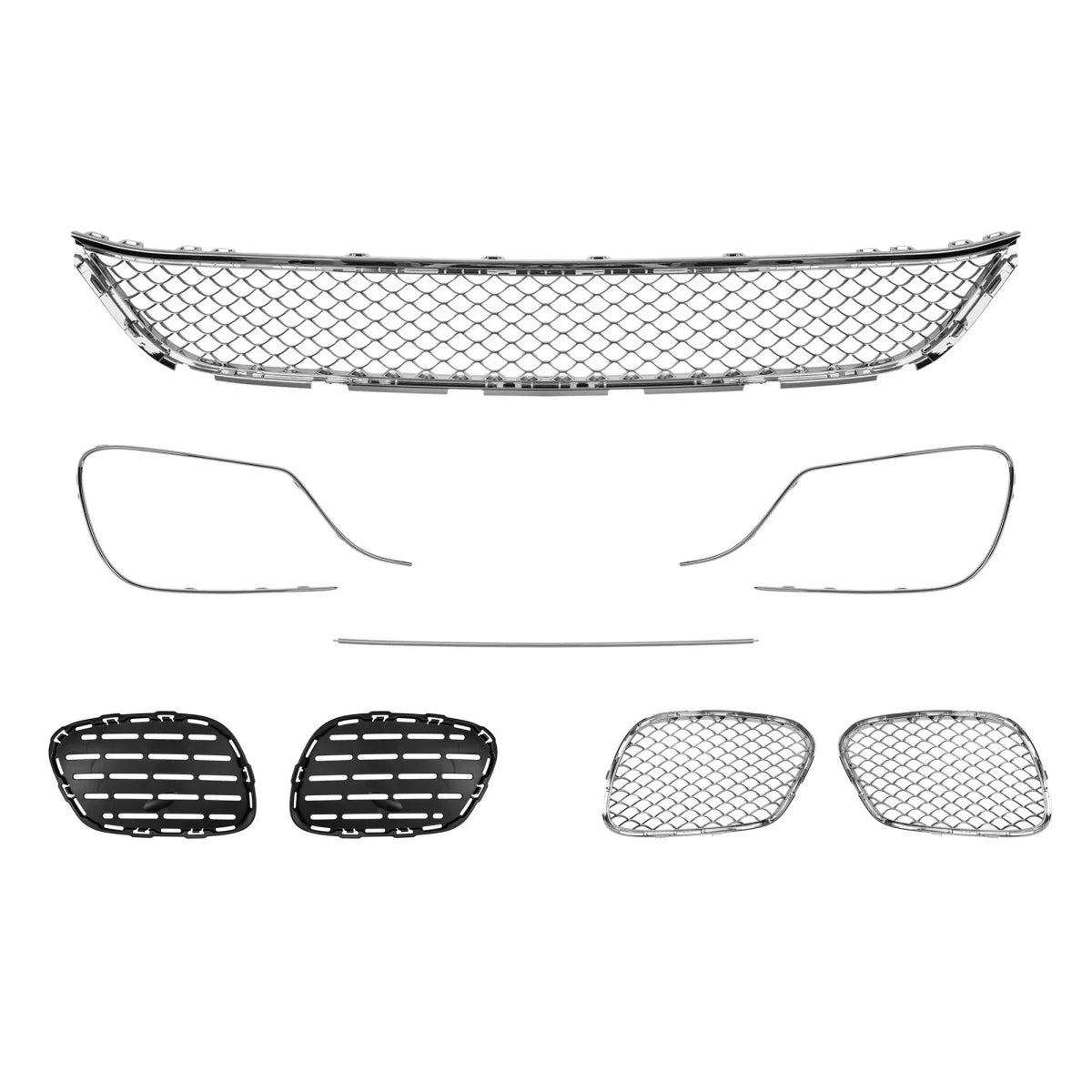 Paraurti Anteriore a Design S65 per Mercedes Classe S W222 2017-2020 Lunga