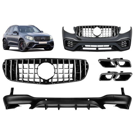 Paraurti Anteriore a Design Type 63 per Mercedes GLC X253 2015-2019