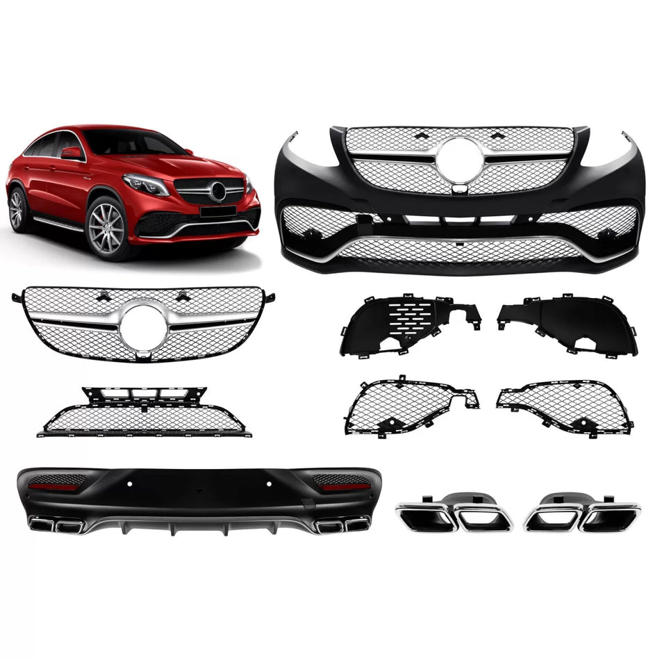 Paraurti Anteriore a Design Type 63 per Mercedes GLE Coupe C292 dal 2015