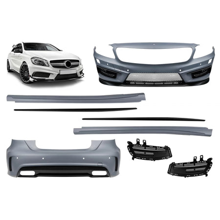 Paraurti Anteriore a Design Type A45 per Mercedes Classe A W176 2012-2018