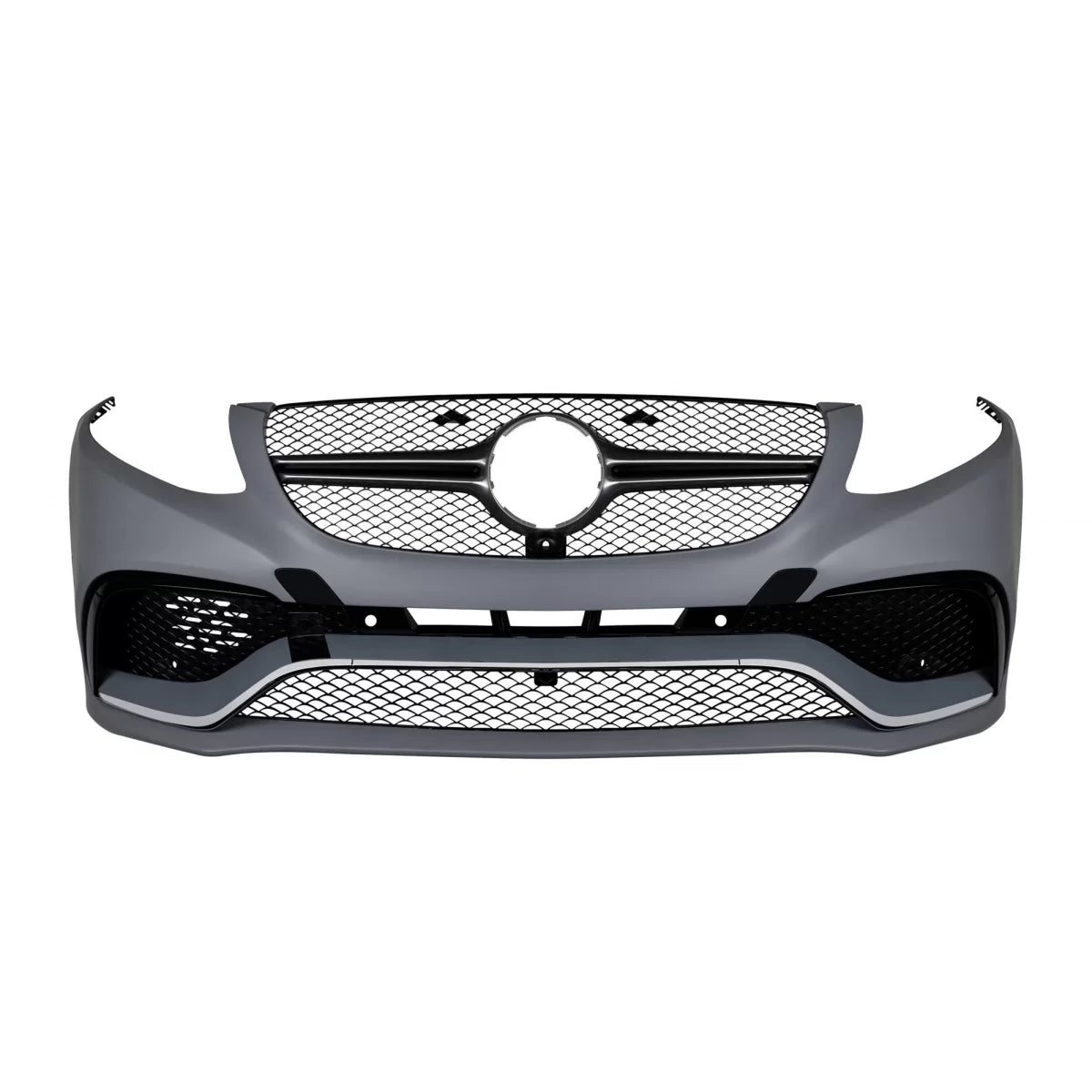 Paraurti Anteriore a Design GLE63 per Mercedes ml W166 2011-2015 Fari Alogeni