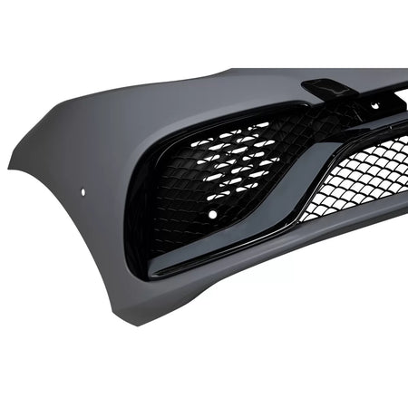 Paraurti Anteriore a Design GLE63 per Mercedes ml W166 2011-2015 Fari Alogeni