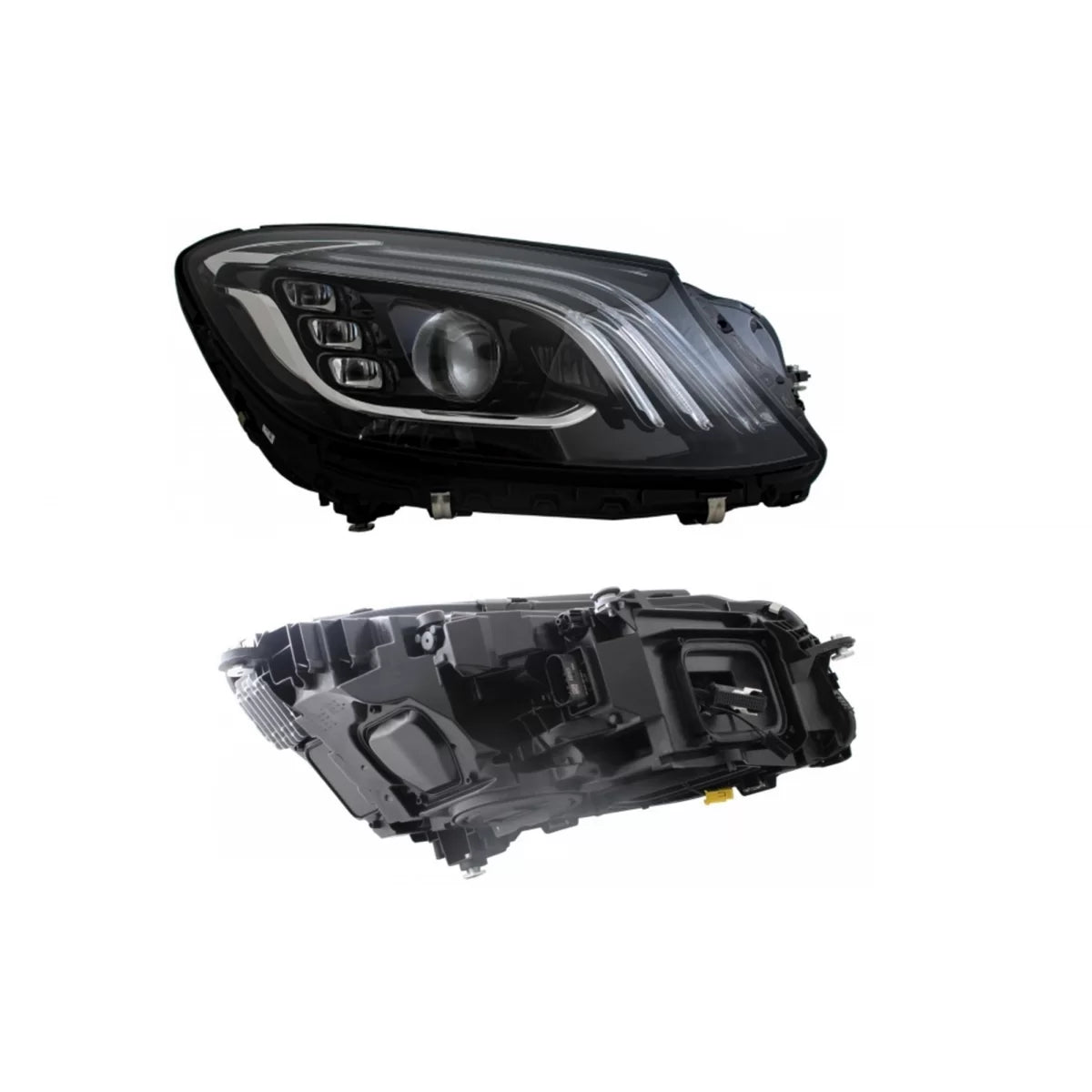 Minigonne a Design S63 per Mercedes Classe S W222 2017-2020 Passo Lungo