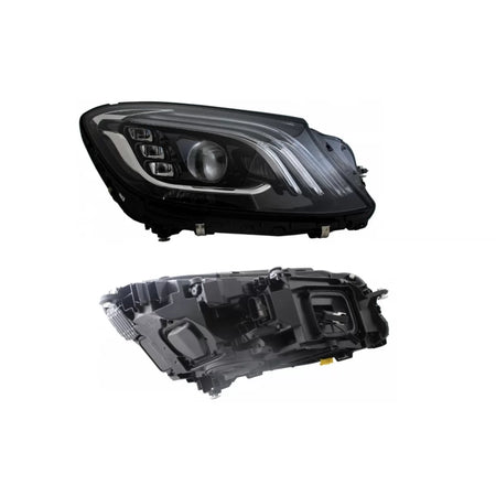 Minigonne a Design S63 per Mercedes Classe S W222 2017-2020 Passo Lungo