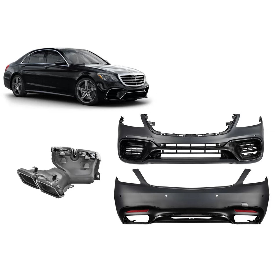 Minigonne Design S63 per Mercedes Classe S W222 2017-2020