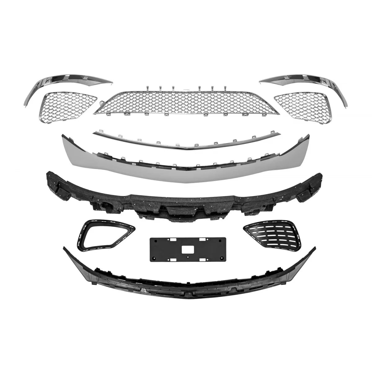 Minigonne Design Tipo S65 per Mercedes Classe S W222 2013-2017 Senza Minigonne