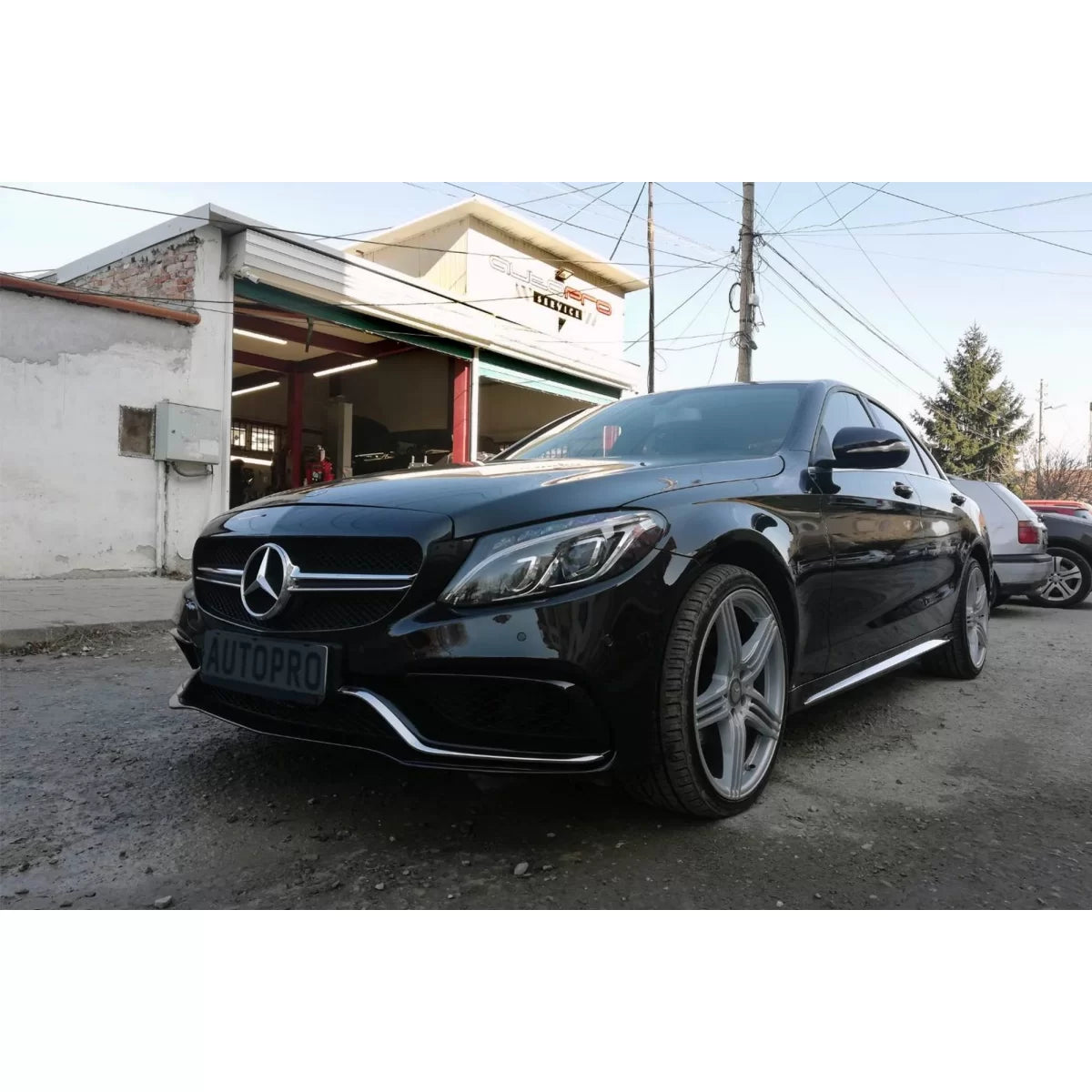 Minigonne Laterali Design C63 per Mercedes Classe C W205 2014-2020