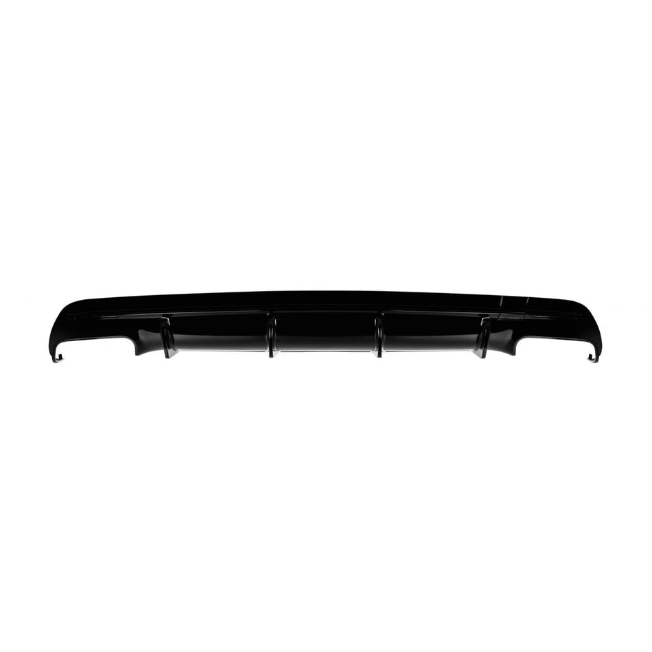 Diffusore Posteriore con Punte Nere per Mercedes CLA C117 2016-2018