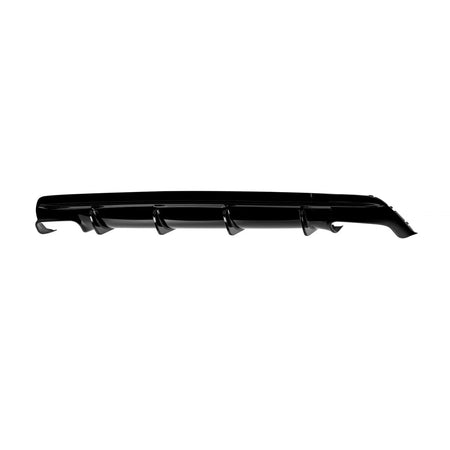 Diffusore Posteriore con Punte Nere per Mercedes CLA C117 2013-2015