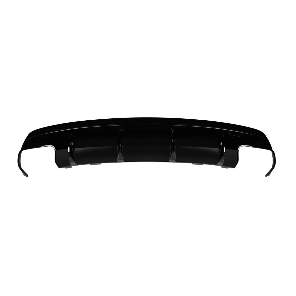 Diffusore Posteriore con Punte Nere per Mercedes CLA C117 2013-2015