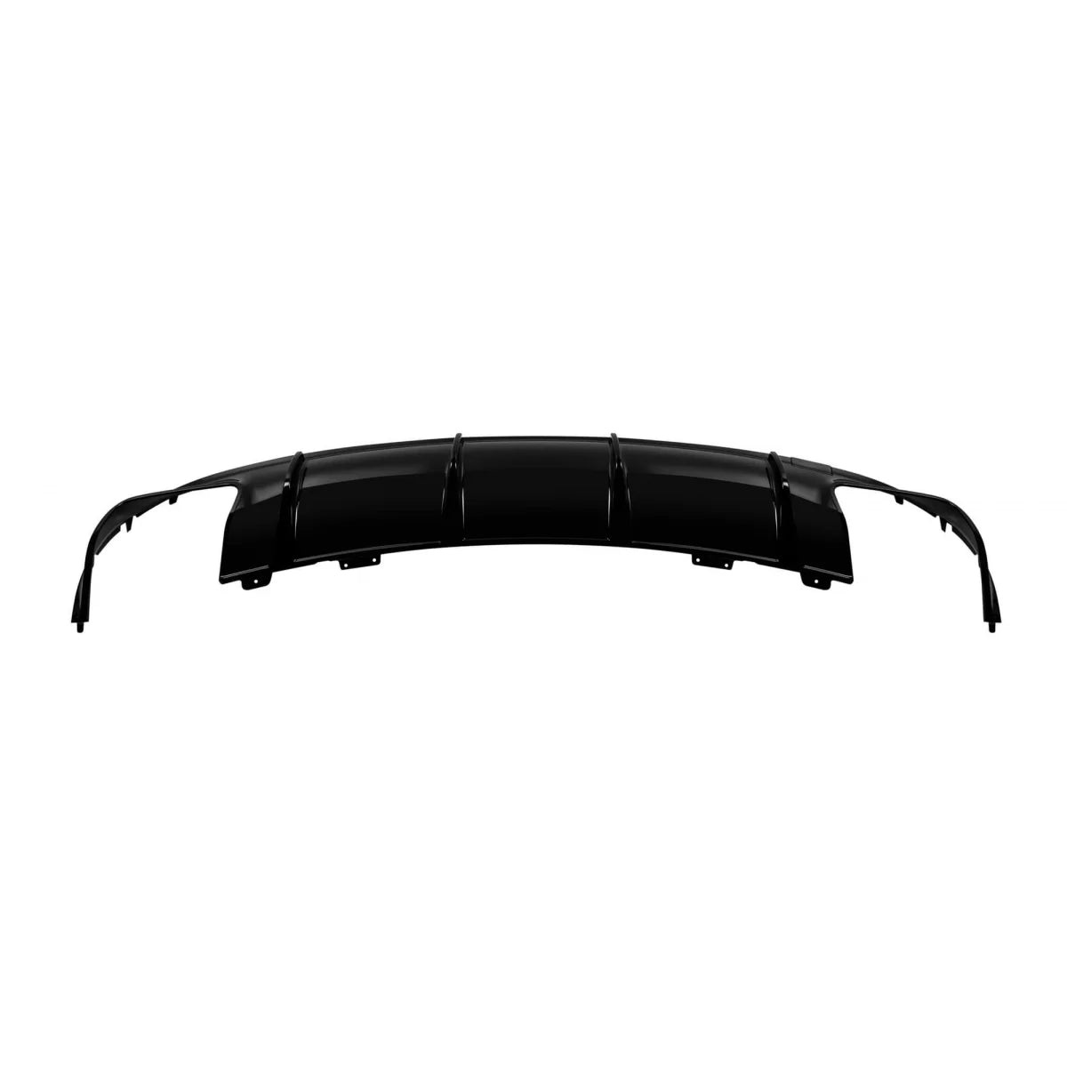 Diffusore Posteriore con Punte Nere per Mercedes CLA C117 2013-2015