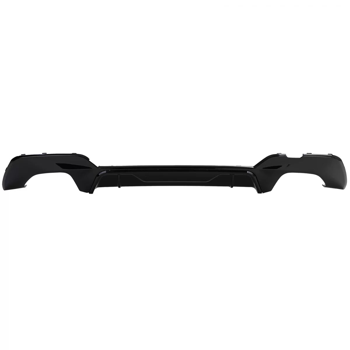 Diffusore Posteriore Doppia Uscita Nero per BMW Serie 3 G20 G21 318 320