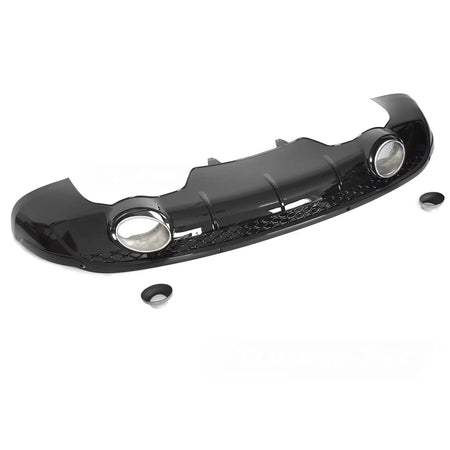 Diffusore Doppio Scarico Lucido con PDC Sport Style per Audi Q5 8R 12-16