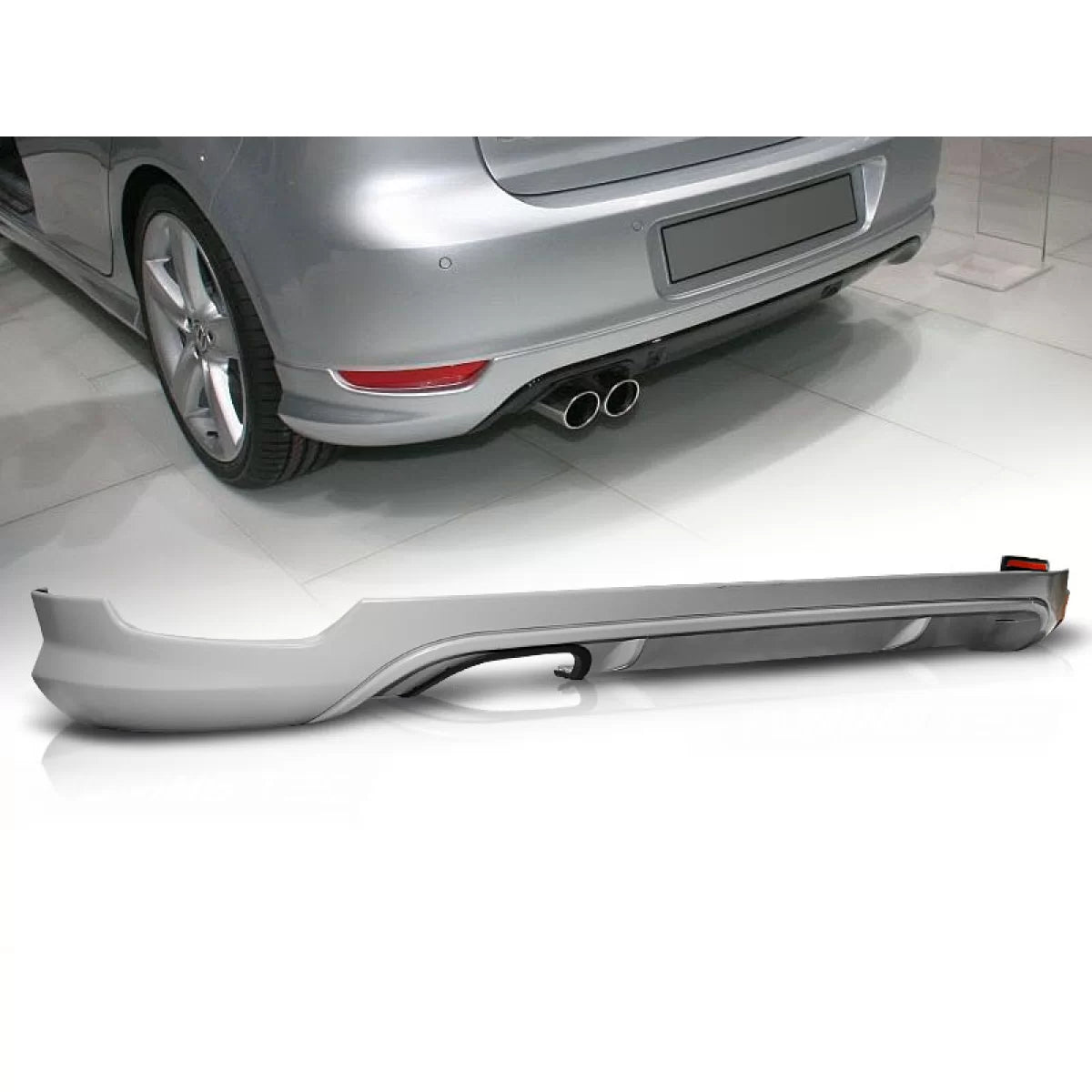 Diffusore Votex Style Posteriore per Volkswagen Golf 6