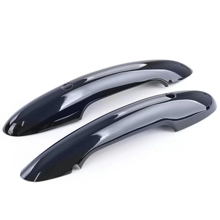 Maniglie Coprimaniglia Lucido Nero per Mini F55 F56 F57 Comfort Access