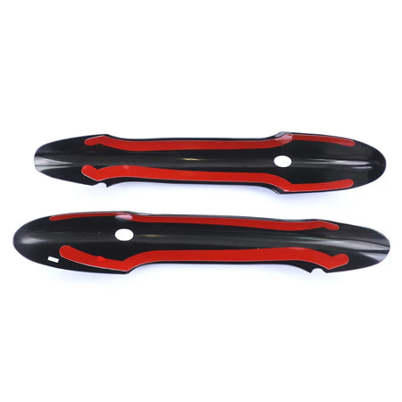 Maniglie Coprimaniglia Lucido Nero per Mini F55 F56 F57 Comfort Access