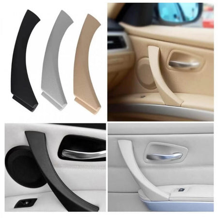 Maniglie Interne Nere Set 2 Pezzi Anteriore e Posteriore Destro BMW 3 E90 05-11
