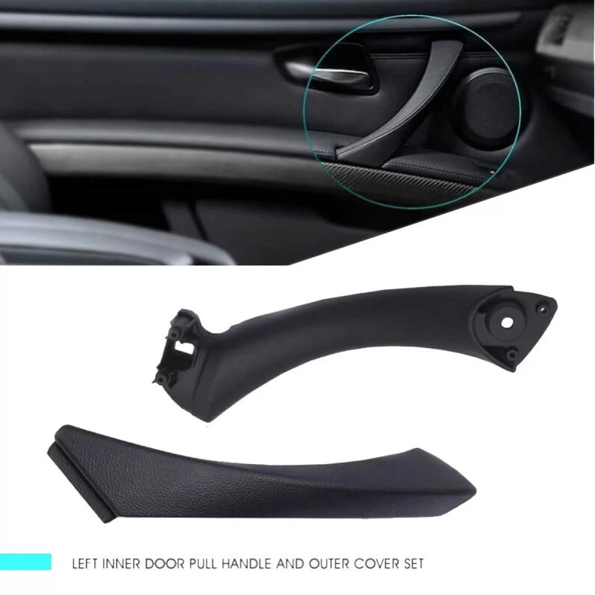 Maniglie Interne Portiera Posteriore Sinistra Set 2 Pezzi BMW 3 E90 05-11