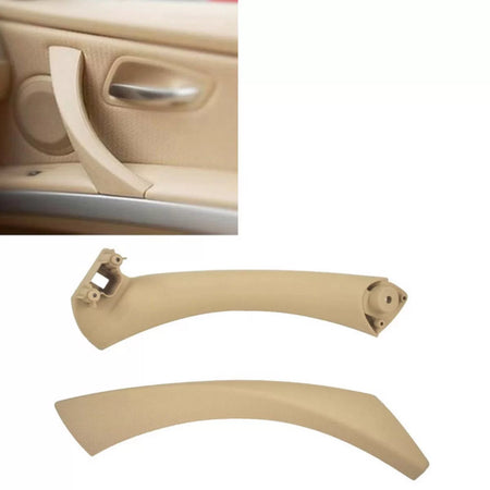 Maniglia Interna Posteriore Sinistra Beige Set 2 Pezzi per BMW 3 E90 05-11