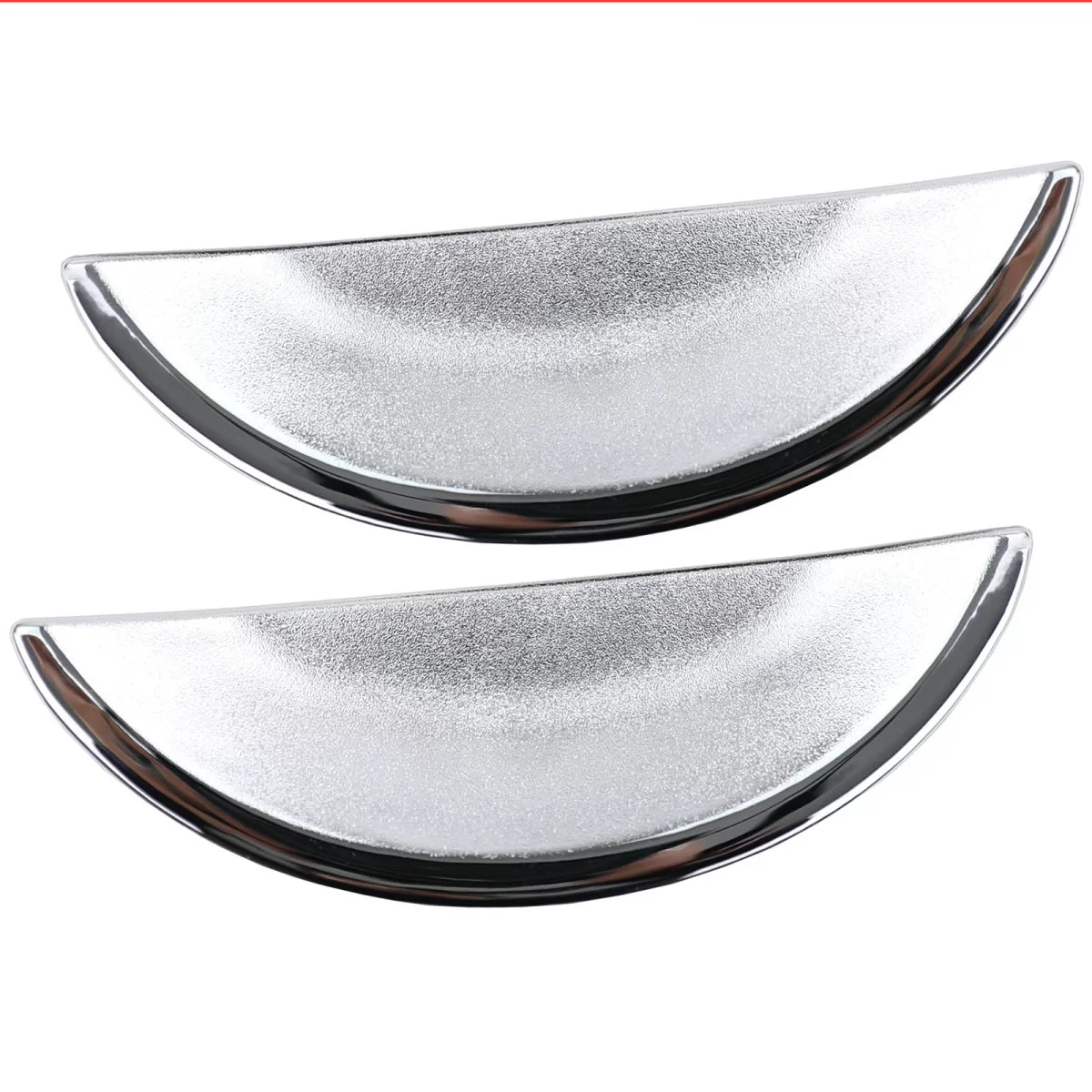 Maniglie Copri Incavo Cromate Opache per Peugeot 206 1998-2009