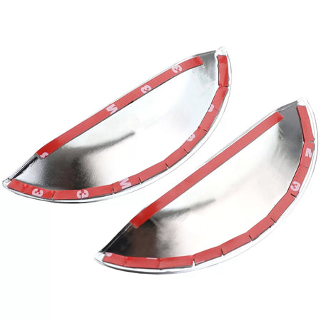 Maniglie Copri Incavo Cromate Opache per Peugeot 206 1998-2009