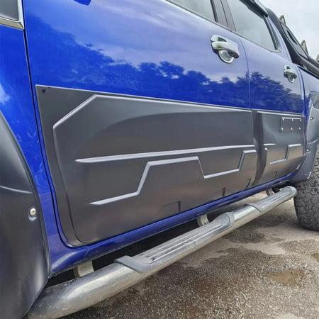Inserti Protezione Soglia Porta Offroad Larghi per Ford Ranger T6 T7 T8 12-23